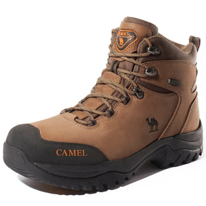 Golden Camel Unisex High Top Hiking Outdoor Climbing Trekking Footwear with Anti-Slip Sole For Men and Women