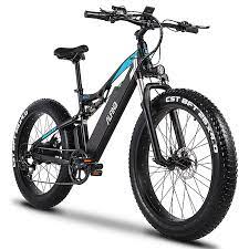 ALFINA FX-03 Plus 1000W up to 50 kph and 90 km range fully electric Mountain/Snow/Beach Ebike 48V 17Ah Lithium Battery with 26 Inch Wheels and 4.0 Fat Boy Tyres