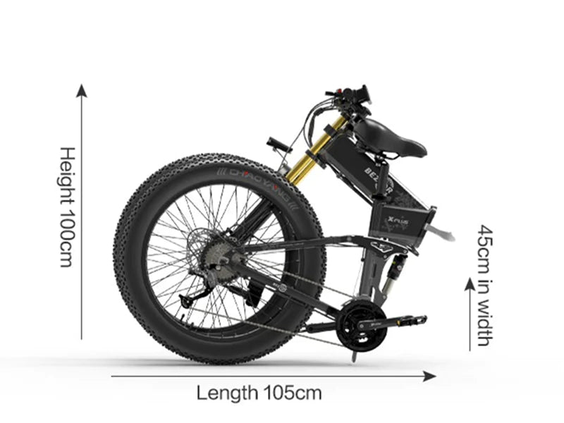 SPECIAL DEEP SECRET PRICE!! NOTTING HILL E-BIKES 2024 1500W FOLDING Road/Mountain/Snow/Beach EBIKE