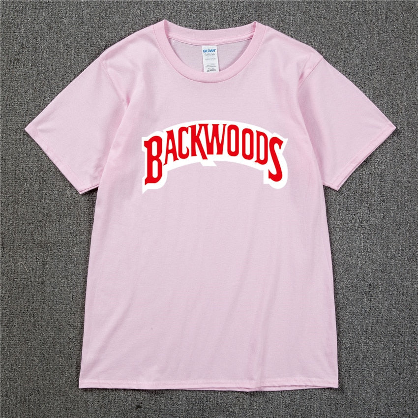 BACKWOODS T Shirts 2025/6 Brand New Men Short Sleeve Cotton T-Shirt Fashion Street Hip Hop Rock Streetwear Men Swag Tshirt