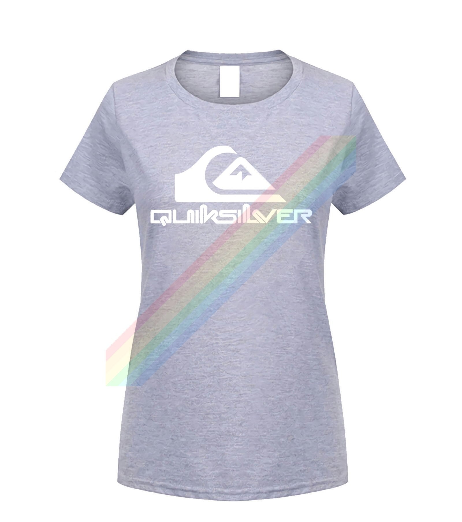 Quiksilver Classic White Logo T Shirt For Men Limitied Edition Unisex Brand T-shirt Cotton Amazing Short Sleeve Tops