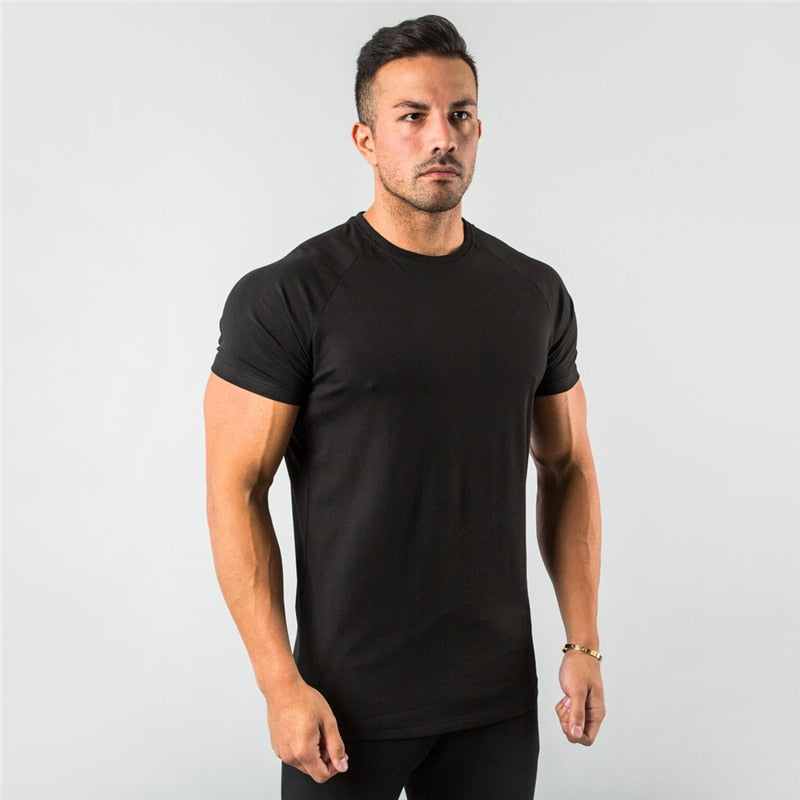 New Stylish Mens T Shirt Short Sleeve Slim Fit Tee Shirt