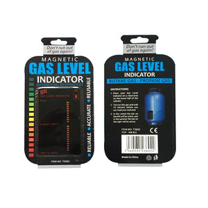 Propane Butane LPG Fuel Gas Tank Level Indicator Magnetic Gauge Caravan Bottle Temperature Measuring Stick