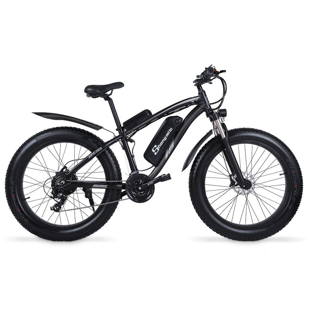 Shengmilo Electric bicycle 1000W  Fat Tire Electric Bike MX02S Adult ebike Mountain Cycling Bicycle  48V17AH Lithium Battery