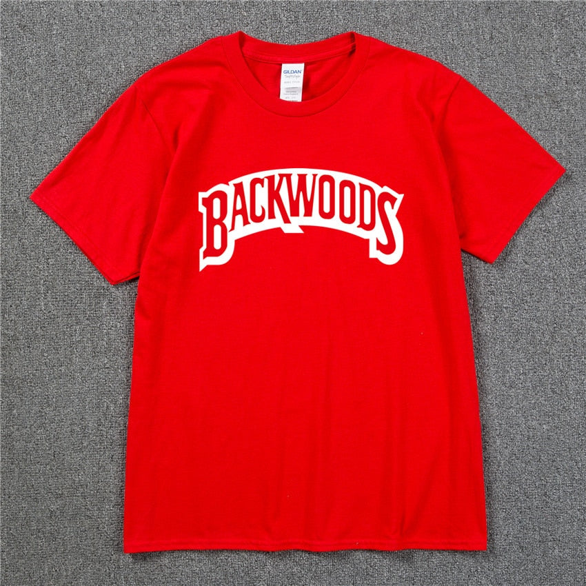 BACKWOODS T Shirts 2025/6 Brand New Men Short Sleeve Cotton T-Shirt Fashion Street Hip Hop Rock Streetwear Men Swag Tshirt