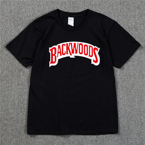 BACKWOODS T Shirts 2025/6 Brand New Men Short Sleeve Cotton T-Shirt Fashion Street Hip Hop Rock Streetwear Men Swag Tshirt