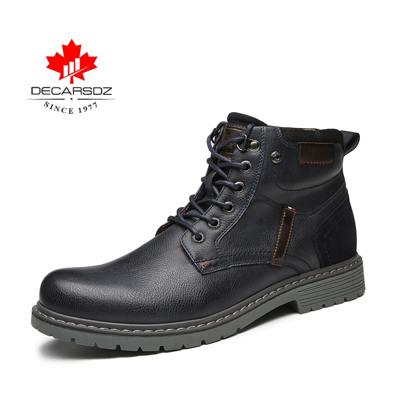 DECARSDZ Designer Mens Autumn/Winter Fashion Boots Stylish, Warm, Comfy and Durable