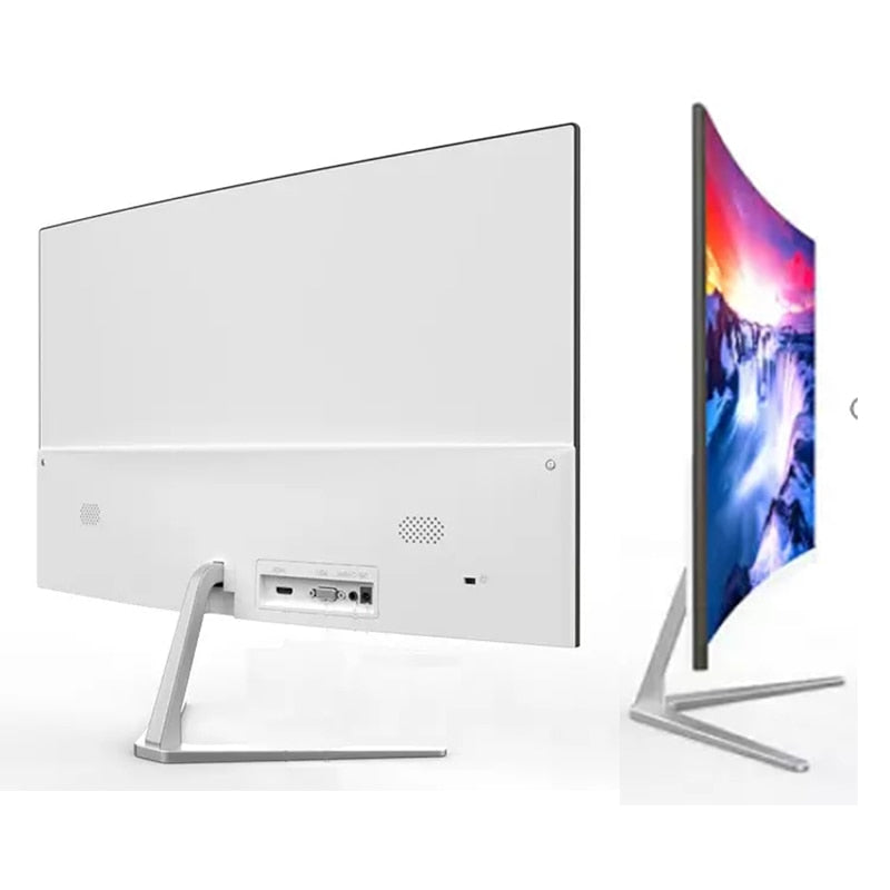 ultra thin wide 1k 2k 22 24 27 32 inch computer gaming flat curved monitor ,Gaming monitor ,pc gamer,LCD monitor for game