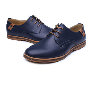 New for 2024 Split Leather Mens Casual Fashion Shoes Top Quality Lace Up Derby Style Shoe