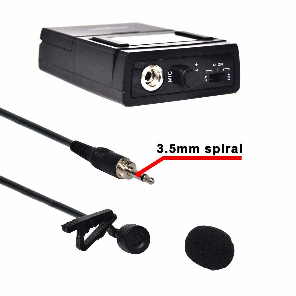 KV-22H2 VHF 2 Bodypack Wireless Microphone Family Party 2 Lapel 2 Headset microphone Wireless Karaoke Microphone System