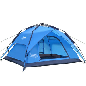 Desert Fox Automatic Tent 3-4 Person Camping Tent,Easy Instant Setup Protable Backpacking for Sun Shelter,Travelling,Hiking