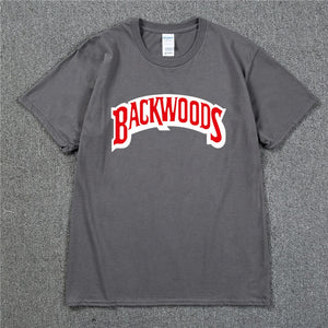 BACKWOODS T Shirts 2025/6 Brand New Men Short Sleeve Cotton T-Shirt Fashion Street Hip Hop Rock Streetwear Men Swag Tshirt