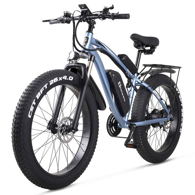 Shengmilo Electric bicycle 1000W  Fat Tire Electric Bike MX02S Adult ebike Mountain Cycling Bicycle  48V17AH Lithium Battery