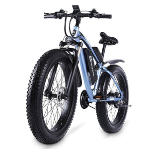 Shengmilo Electric bicycle 1000W  Fat Tire Electric Bike MX02S Adult ebike Mountain Cycling Bicycle  48V17AH Lithium Battery