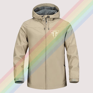 Sleeve Triumph Motorcycle Logo autumn winter sailing hiking Outdoor Hooded Windproof Jacket Men Top Quality Soft Asian size