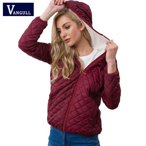 VANGULL Ladies Quilted Hooded Stylish Casual Fashion Jacket New for Spring/Summer 2024