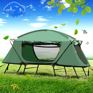 Tent Waterproof Baraza De Camping Dual Layer Ultralight Beach Tent Aluminum Pole Outdoor Hiking Travel Tent Fishing Tents Carpas