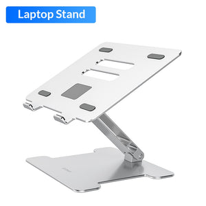 ORICO 4 Port USB3.0 Foldable Laptop Stand Aluminum Notebook Riser Desktop Laptop Cooling Stand for MacBook Dell