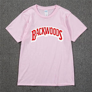 BACKWOODS T Shirts 2025/6 Brand New Men Short Sleeve Cotton T-Shirt Fashion Street Hip Hop Rock Streetwear Men Swag Tshirt