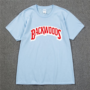 BACKWOODS T Shirts 2025/6 Brand New Men Short Sleeve Cotton T-Shirt Fashion Street Hip Hop Rock Streetwear Men Swag Tshirt