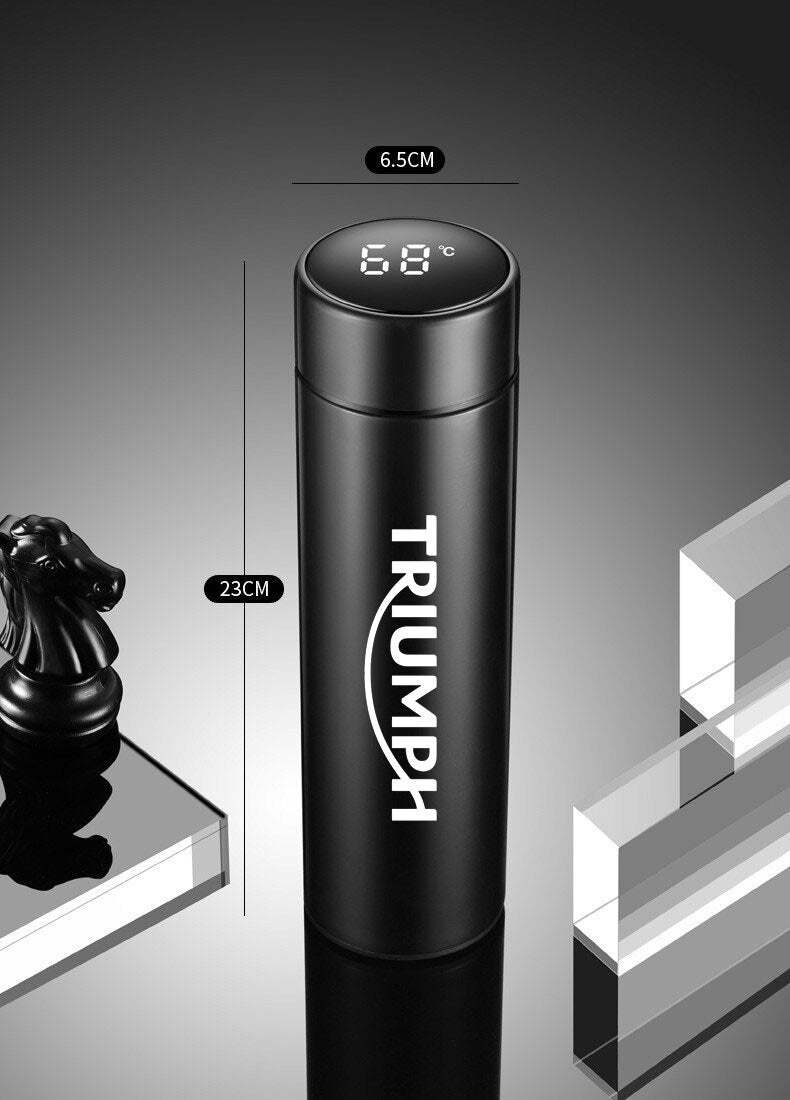 Personalised (Just advise name or design to be added) 500ml Smart Vacuum Flask with Digital Temperature Display