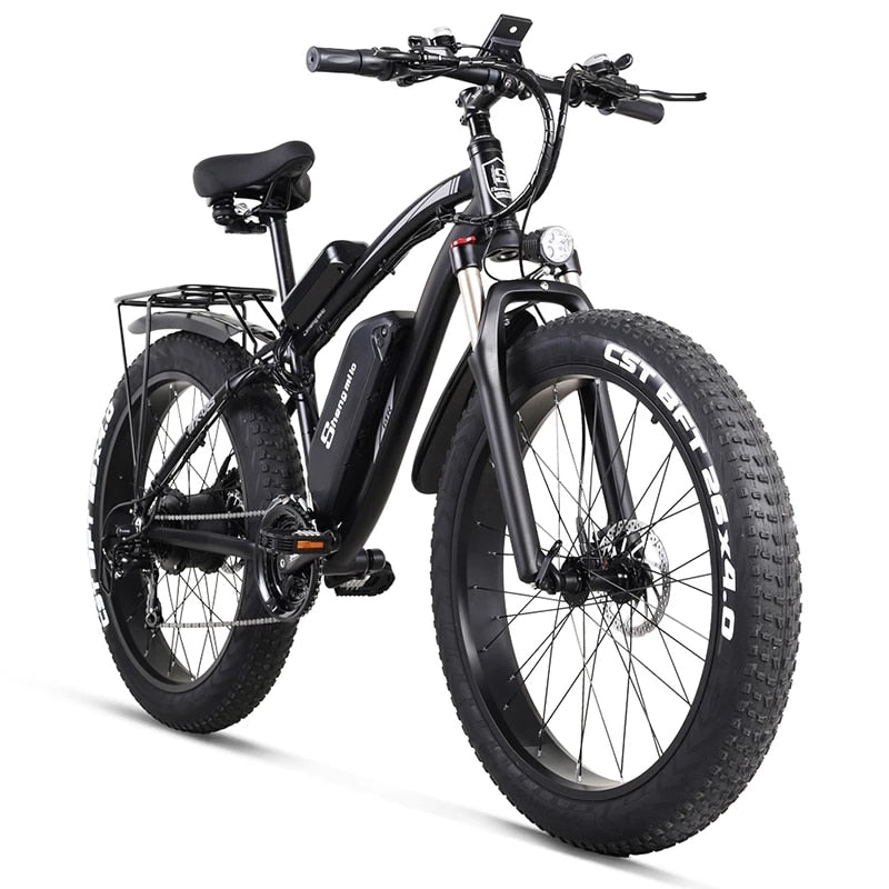 Shengmilo Electric bicycle 1000W  Fat Tire Electric Bike MX02S Adult ebike Mountain Cycling Bicycle  48V17AH Lithium Battery