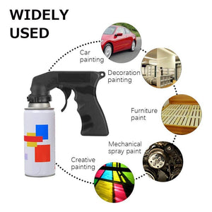 Car Painting Tools Spray Paint Booster Wheel Handle With Full Grip Trigger Lock Environmental Maintenance Repair Tool Auto Parts