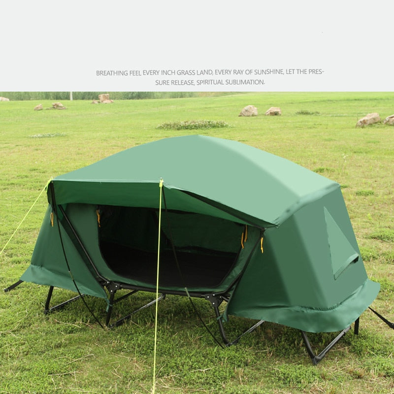 Tent Waterproof Baraza De Camping Dual Layer Ultralight Beach Tent Aluminum Pole Outdoor Hiking Travel Tent Fishing Tents Carpas