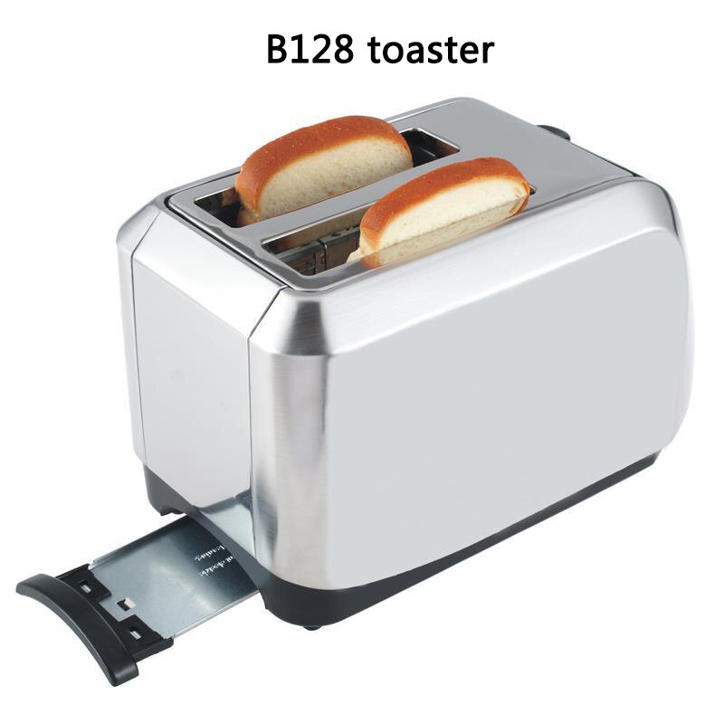 Stainless Steel Single/Double Side Bread Baking Oven Machine 2 Slot Electric Toaster Automatic Breakfast Toast Sandwich Maker EG