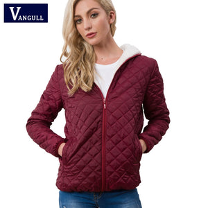 VANGULL Ladies Quilted Hooded Stylish Casual Fashion Jacket New for Spring/Summer 2024