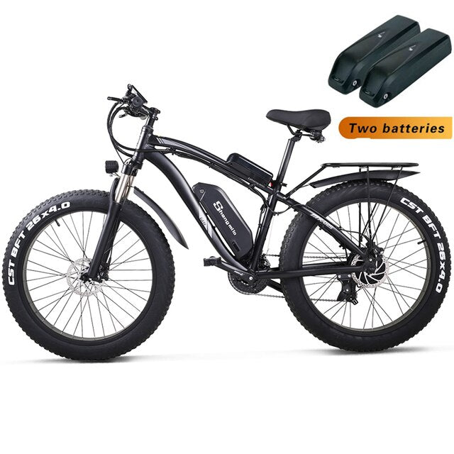 Shengmilo Electric bicycle 1000W  Fat Tire Electric Bike MX02S Adult ebike Mountain Cycling Bicycle  48V17AH Lithium Battery