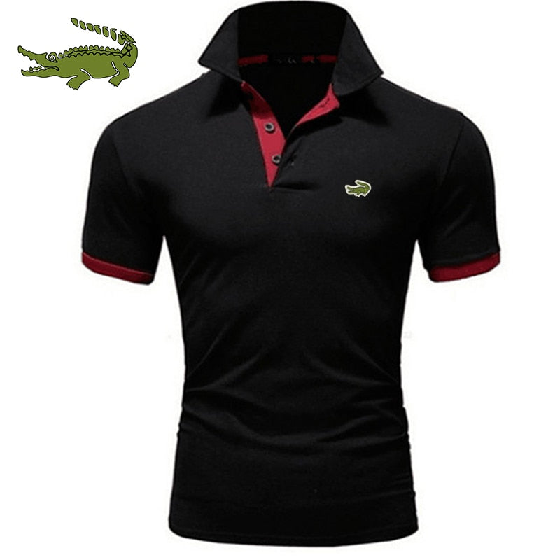 2025 spring, summer and autumn new high-quality men's fashion leisure sports polo t-shirt