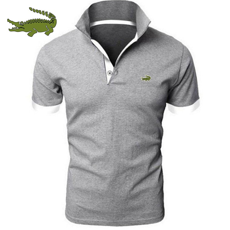 2025 spring, summer and autumn new high-quality men's fashion leisure sports polo t-shirt