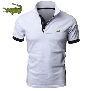 2025 spring, summer and autumn new high-quality men's fashion leisure sports polo t-shirt