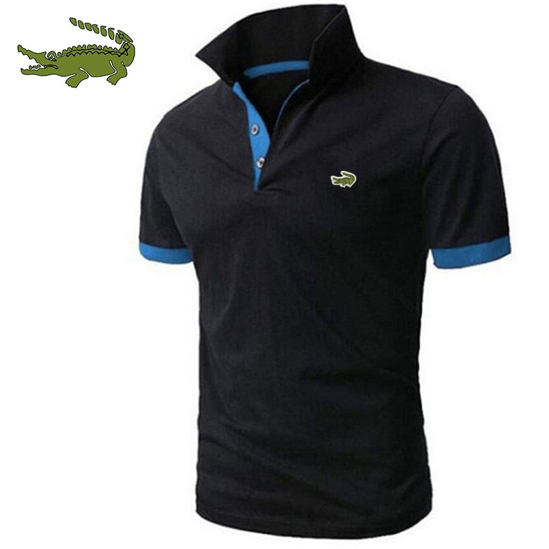 2025 spring, summer and autumn new high-quality mens fashion leisure sports polo t-shirt