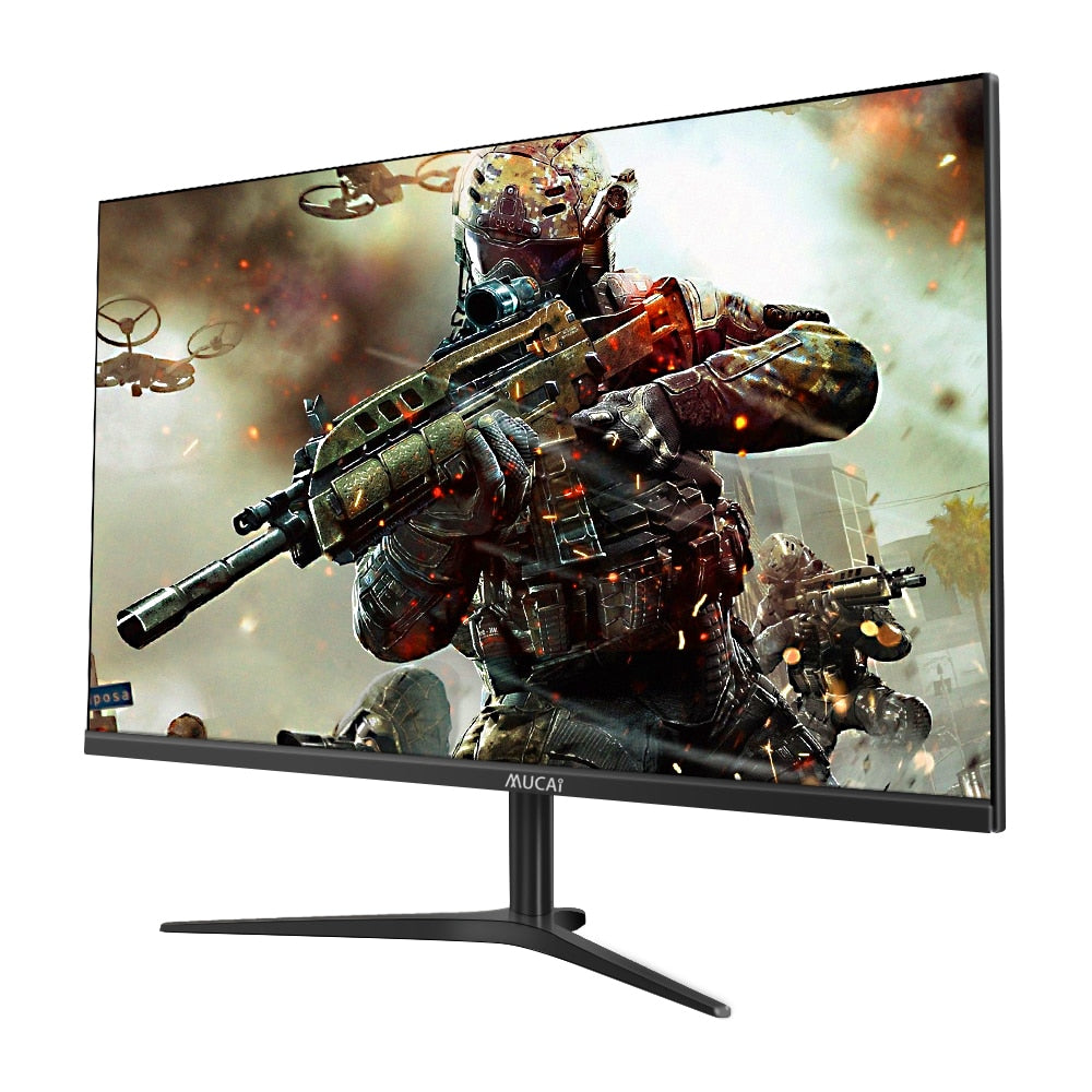 MUCAI 24 Inch PC Monitor 144Hz Ips Lcd Display HD 165Hz Desktop Gaming Gamer Computer Screen Flat Panel HDMI-compatible/DP