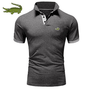 2025 spring, summer and autumn new high-quality mens fashion leisure sports polo t-shirt