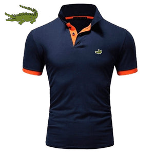 2025 spring, summer and autumn new high-quality men's fashion leisure sports polo t-shirt