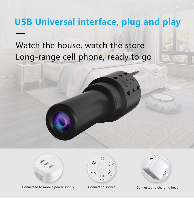 Mini Camera HD 1080P WiFi Micro Camcorder Video Secret Audio Recorder DVR Remote Control Motion Sensor Cam Action Cam