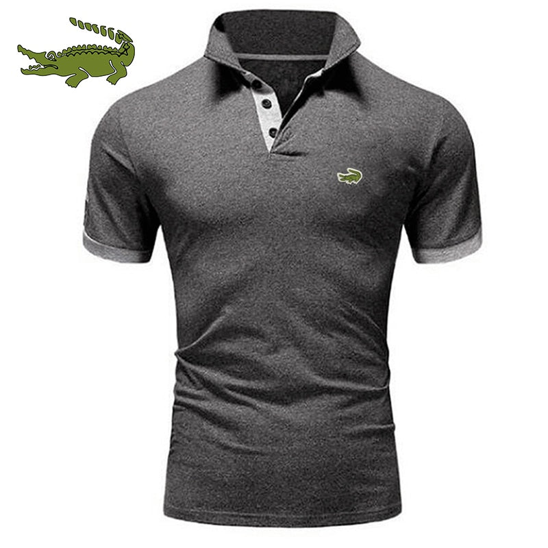 2025 spring, summer and autumn new high-quality mens fashion leisure sports polo t-shirt