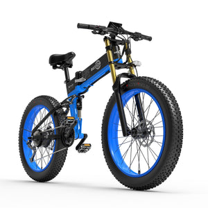 POLAND STOCKS NO TAX X-PLUS 1500W 48V17.5AH FOLDING ELECTRIC BIKE FAT TYRE 26"*4.0 HYDRALIC BRAKE POWERFUL