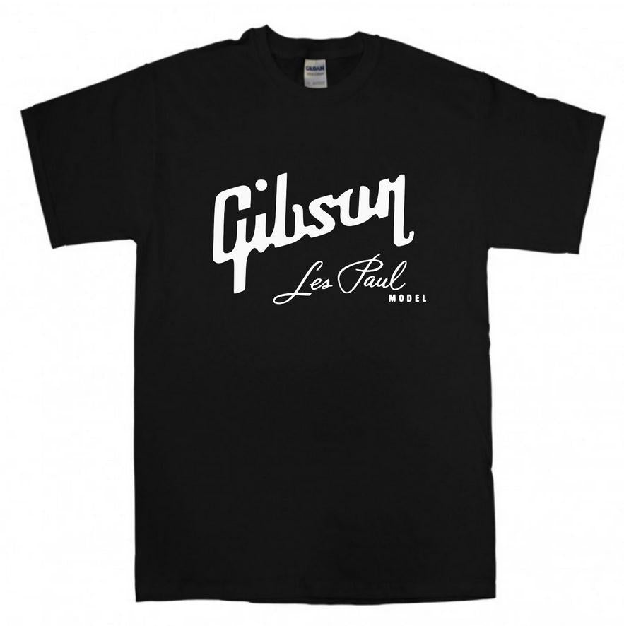 Gibson Guitar New Summer 2022 Fashion Printed T Shirt For Men Casual Cotton Short Sleeve T-shirt