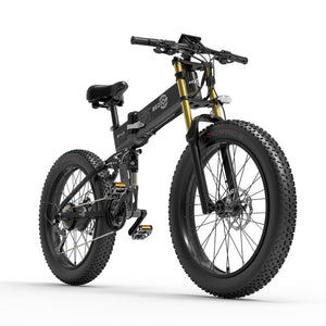 POLAND STOCKS NO TAX X-PLUS 1500W 48V17.5AH FOLDING ELECTRIC BIKE FAT TYRE 26"*4.0 HYDRALIC BRAKE POWERFUL