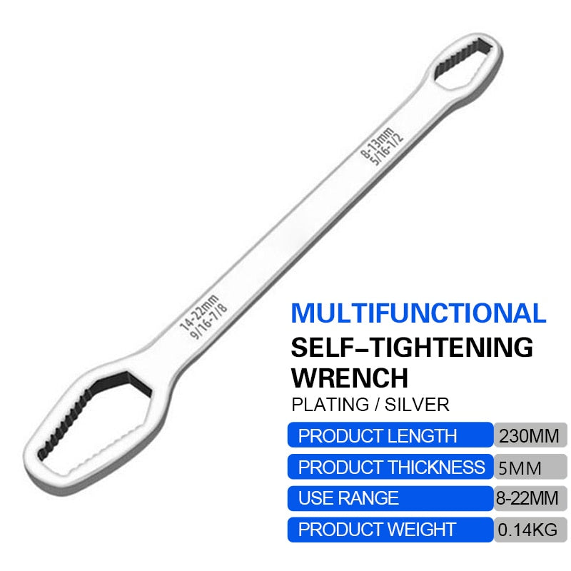 8-22mm Universal Torx - Wrench Self-tightening Adjustable Wrench