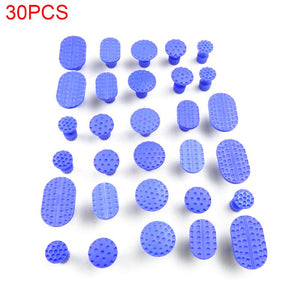 8 Size with 8pcs Auto PDR Tool Kit Aluminum Glue Puller Tabs for Car Dent Paintless Repair Dent Removal Hand Tools Suction Cup