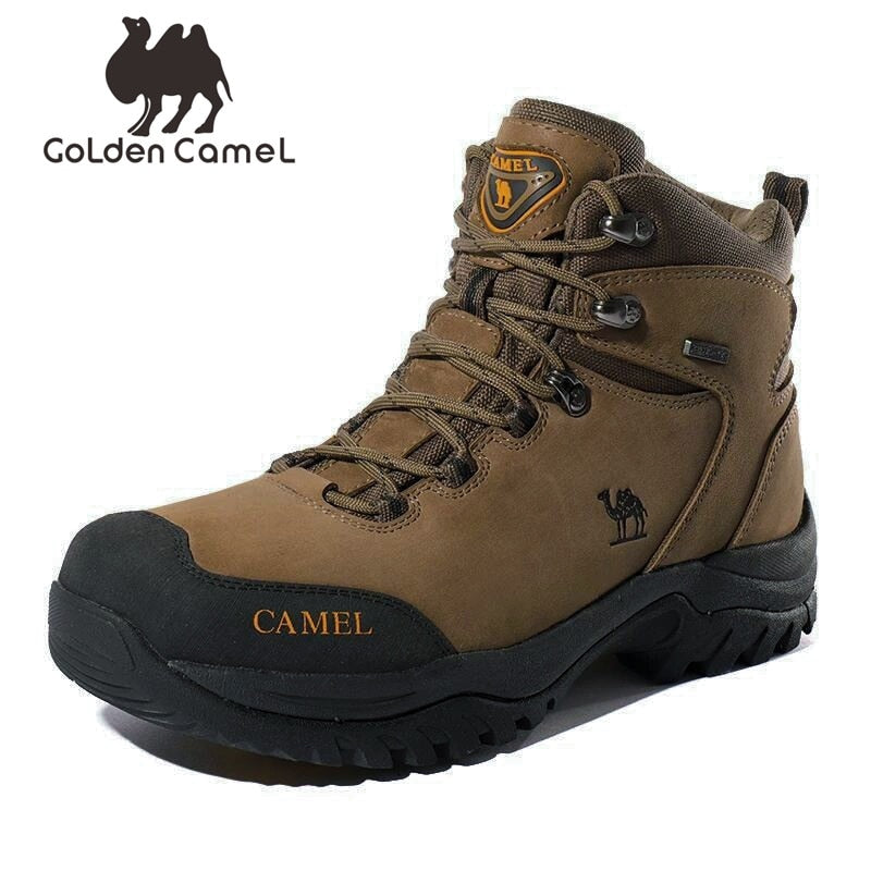 Golden Camel Unisex High Top Hiking Outdoor Climbing Trekking Footwear with Anti-Slip Sole For Men and Women