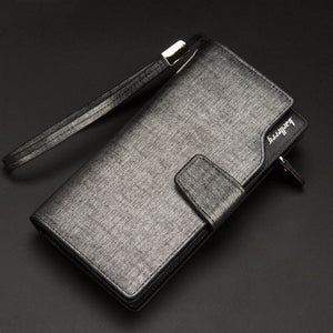 BAELLERRY Designer Brand Wallet Long Style. High Capacity and Good Quality. For Passport/Credit Cards/Driver's Licence