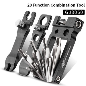 ROCKBROS Mountain Bicycle Tools Sets Bike Bicycle Repair Tools Kit Hex Spoke Wrench Mountain Cycle Screwdriver Tool 16 in 1