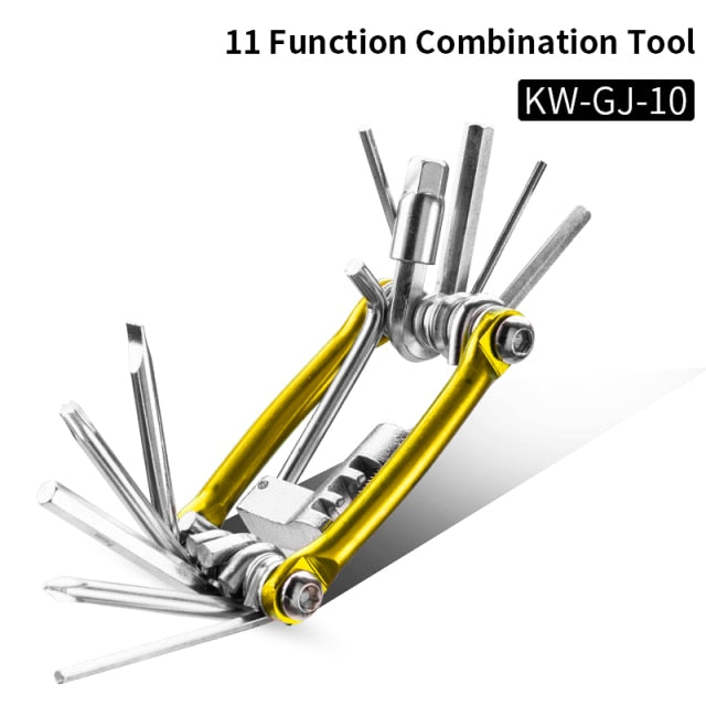 ROCKBROS Mountain Bicycle Tools Sets Bike Bicycle Repair Tools Kit Hex Spoke Wrench Mountain Cycle Screwdriver Tool 16 in 1