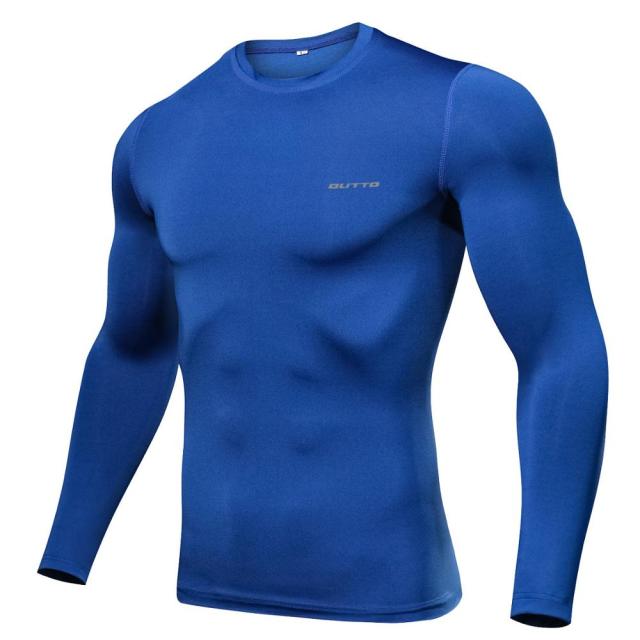 Outto Mens Cycling Base Layers Long Sleeves Compression Quick Dry Fitness Gym Running Bicycle Underwear